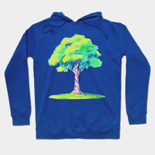 Save the Earth Digital Tree Sketch (MD23ERD009) Hoodie